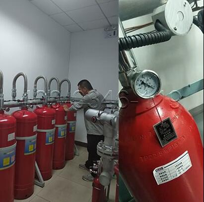 有管網氣體滅火安裝