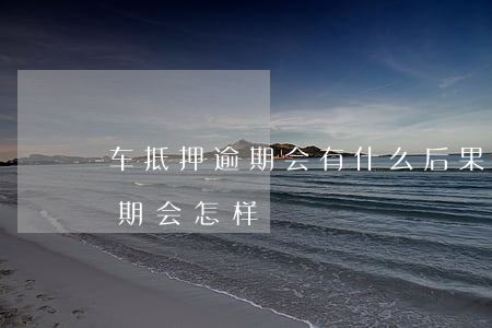 車抵押貸款不還的后果(抵押車貸款還能賣車嗎)? (http://www.xifuyun.com/) 知識問答 第2張