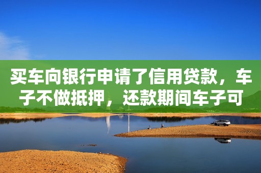 不抵押車子的貸款(抵押車子貸款怎么貸有多少利息)? (http://www.xifuyun.com/) 知識問答 第1張