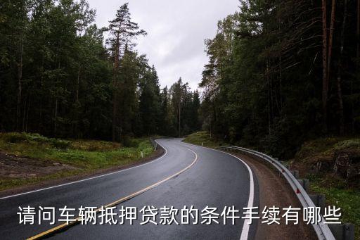 辦理車輛抵押貸款需要什么資料(抵押貸款車輛辦理資料需要什么)？ (http://www.xifuyun.com/) 知識問答 第2張